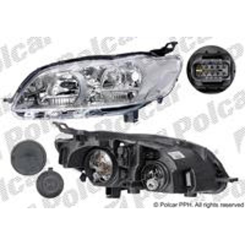 Hlavný reflektor - 57B2092V - ľavý