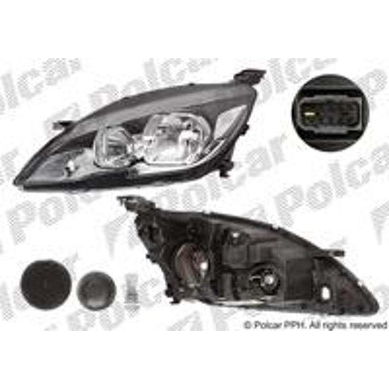 Hlavný reflektor - 57C209-E - ľavý