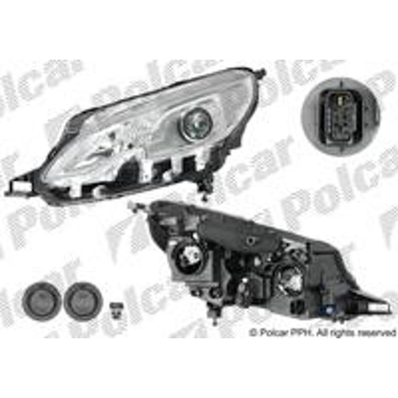 Hlavný reflektor - 57L109-V - ľavý