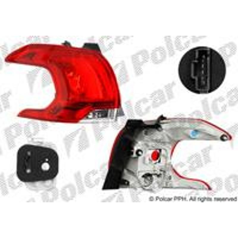 Zadné svetlo - 57L188-V - pravý