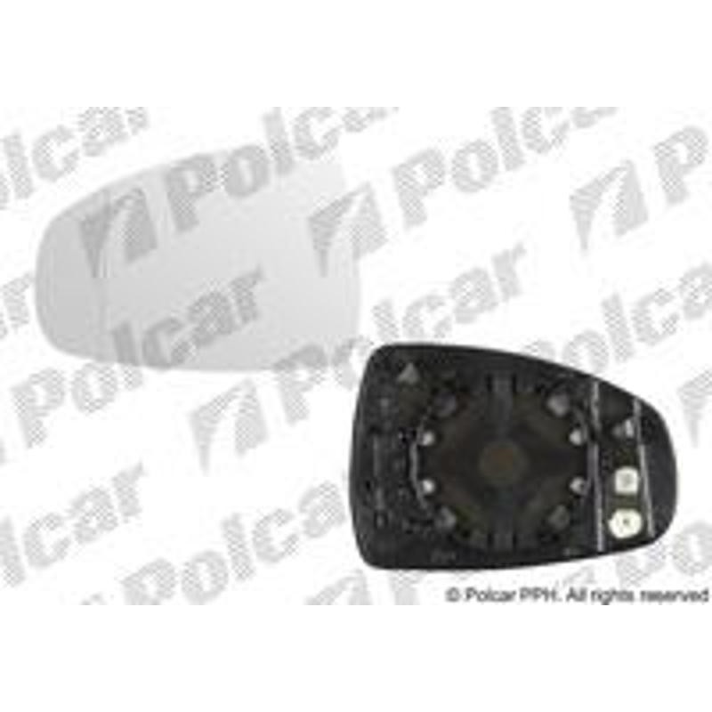 Sklo vonkajšieho zrkadla s držiakom - 1300544M - ľavý