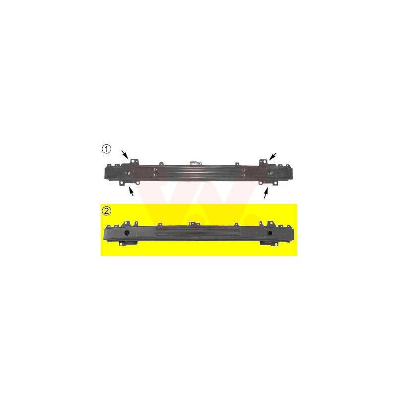 Nosník nárazníka - 5825561 - predne