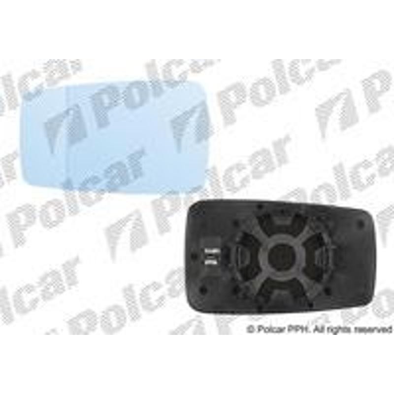 Sklo vonkajšieho zrkadla s držiakom - 1307545E - ľavý