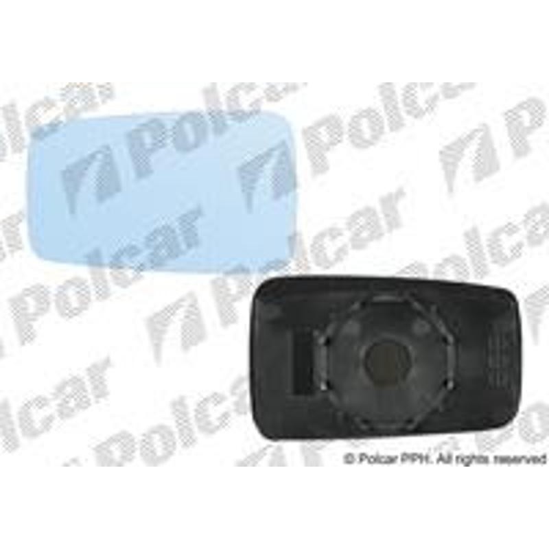 Sklo vonkajšieho zrkadla s držiakom - 130754-E - ľavý