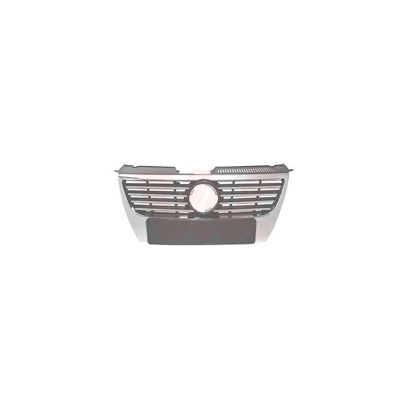 predna mriežka čierna /chrom. s chrom. lišt ami - pre znak 150 mm - 5839518 - 74972