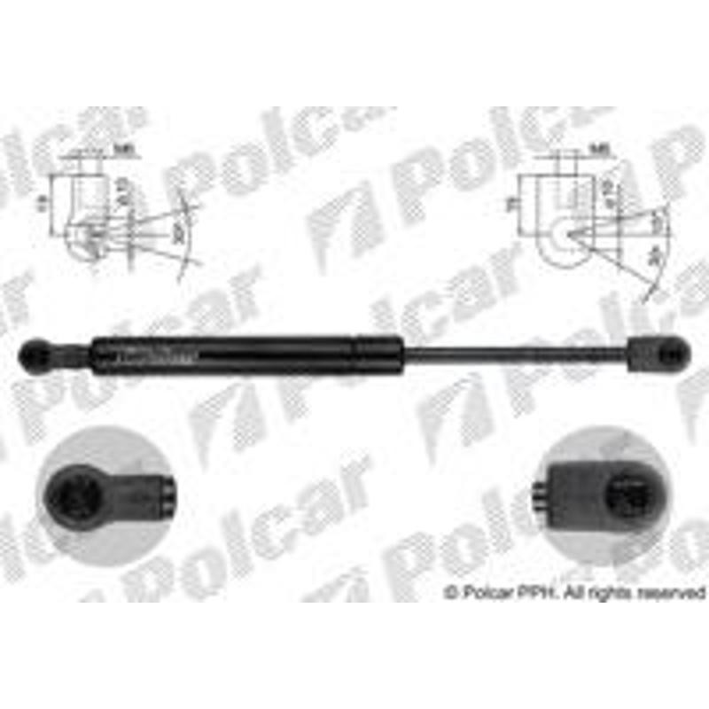 Plynová pružina - 1307AB - zadok