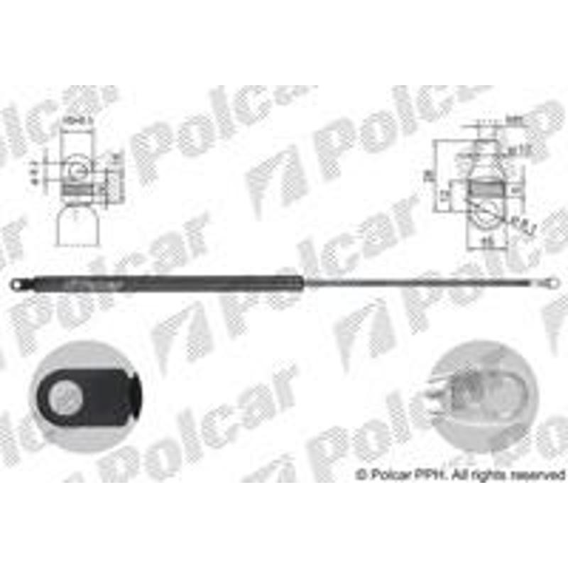 Plynová pružina - 1307AS - predok