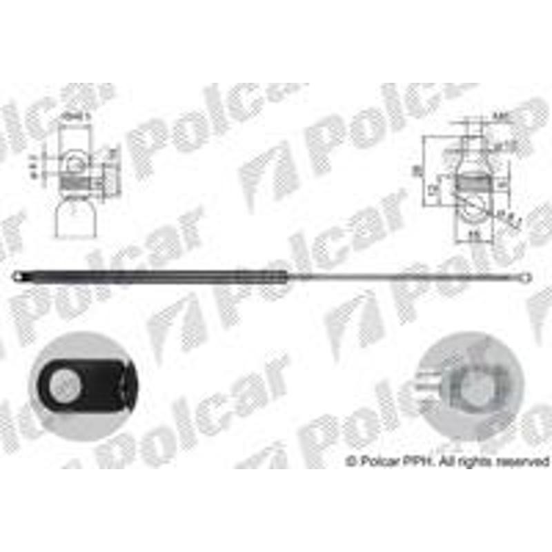 Plynová pružina - 1308ASD - predok