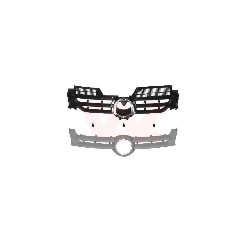 Mriežka chladiča - 5894510 - predne