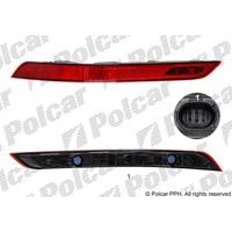 Hmlové svetlo - zadné - 58T197-V - ľavý