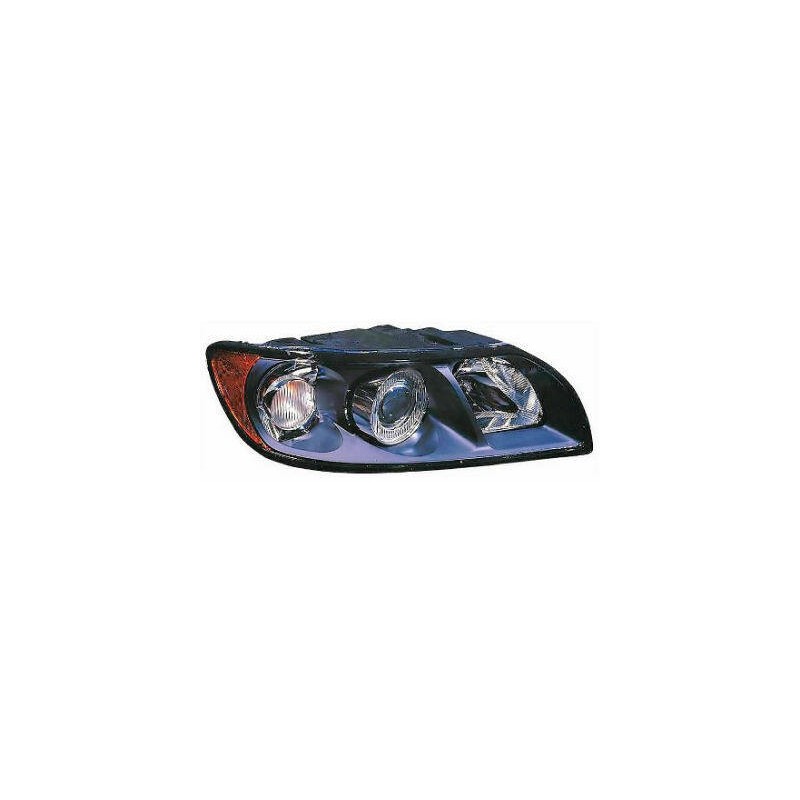 Predné svetlo H7+HB3 S40 (el. ovládané + motorček ) čierne strana Prava - 5942962 - 72797