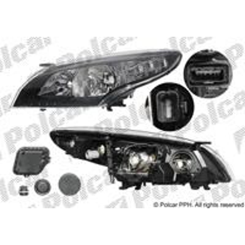 Hlavný reflektor - 6014093E - ľavý