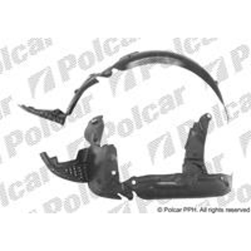 Podblatník (plast) - 6016FL-1 - ľavý