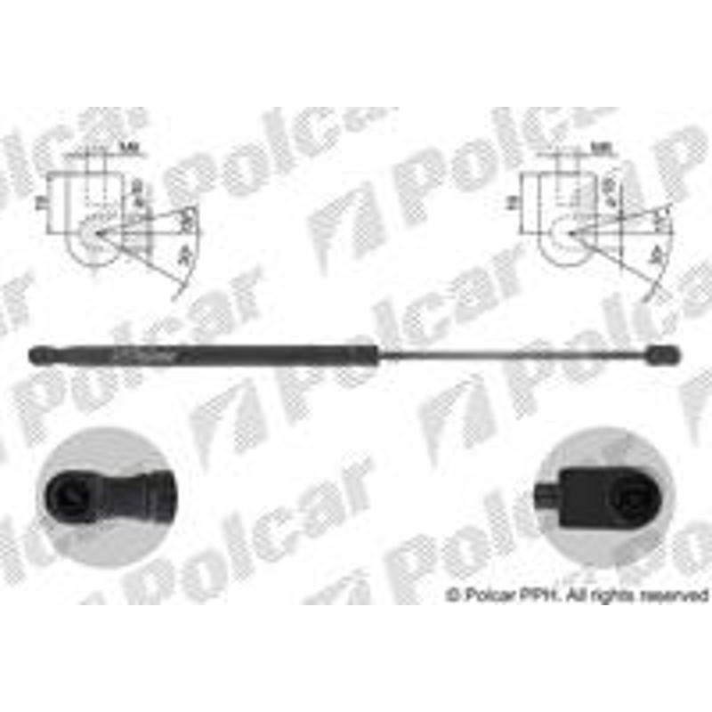 Plynová pružina - 6019AB1 - zadok
