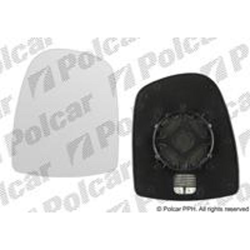 Sklo vonkajšieho zrkadla s držiakom - 6026546M - ľavý