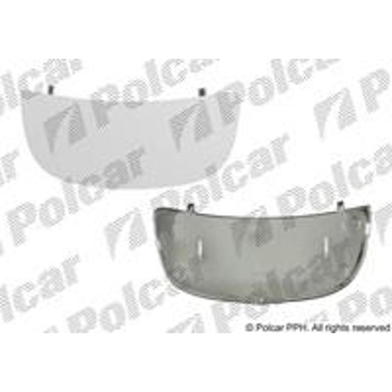 Sklo vonkajšieho zrkadla s držiakom - 6026547M - ľavý