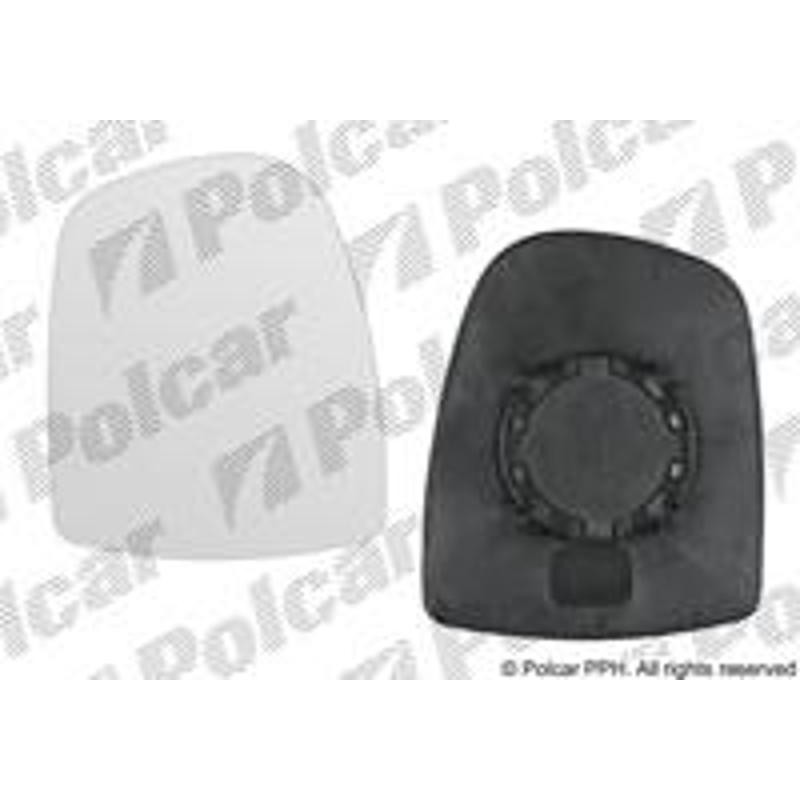 Sklo vonkajšieho zrkadla s držiakom - 6026555E - pravý