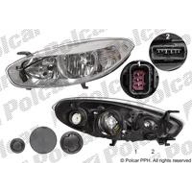 Hlavný reflektor - 6035100E - pravý