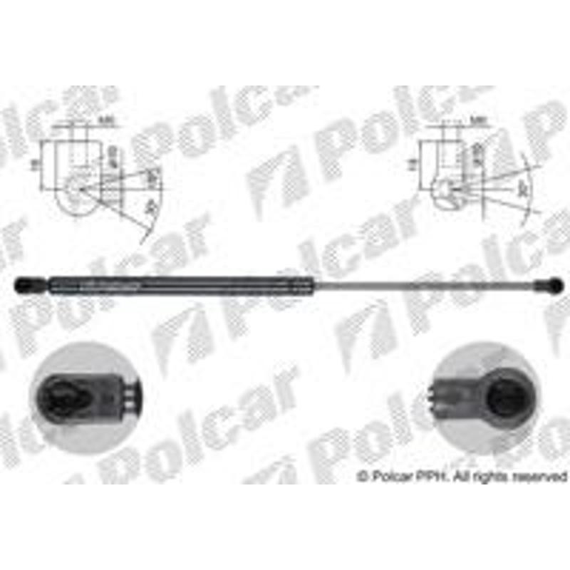 Plynová pružina - 1323AS - predok