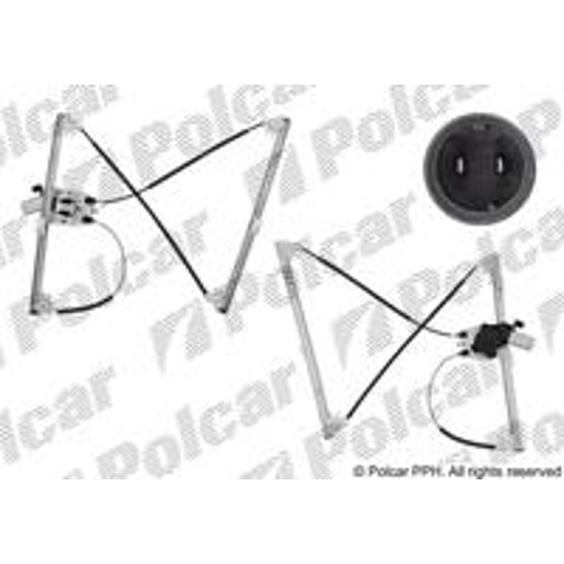 Ektrický mechanizmus okna dverí - 6037PSE5 - predok
