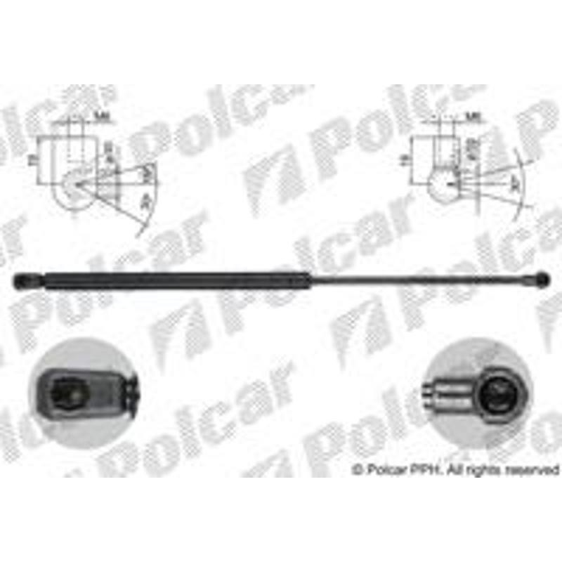 Plynová pružina - 1323ASD - predok