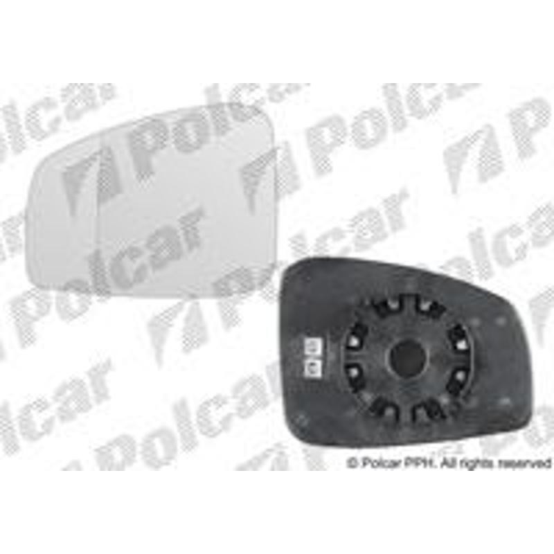 Sklo vonkajšieho zrkadla s držiakom - 6039543E - ľavý