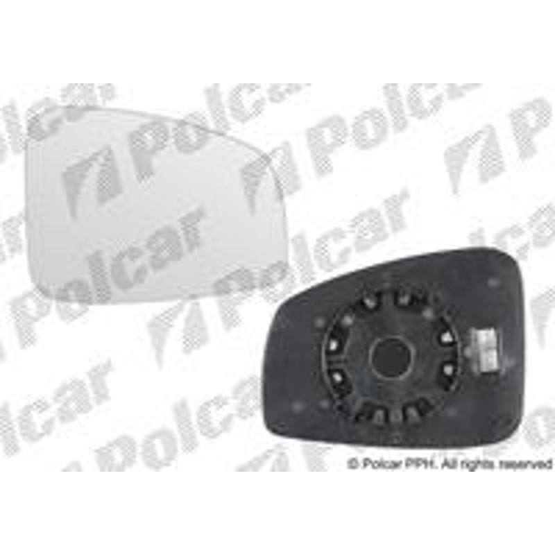 Sklo vonkajšieho zrkadla s držiakom - 6039553E - pravý