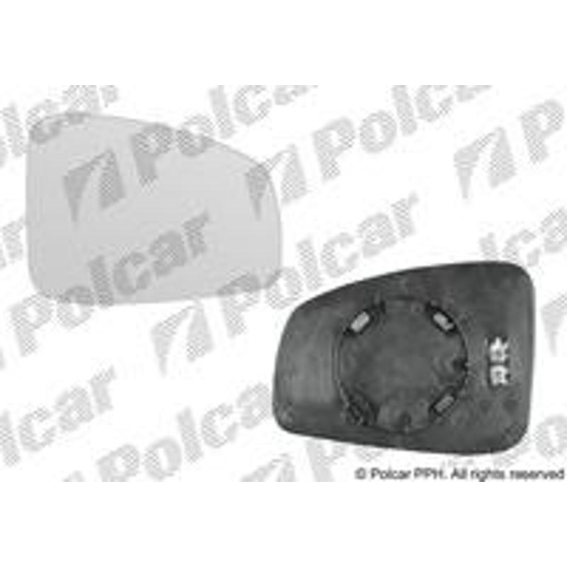 Sklo vonkajšieho zrkadla s držiakom - 6039553M - pravý