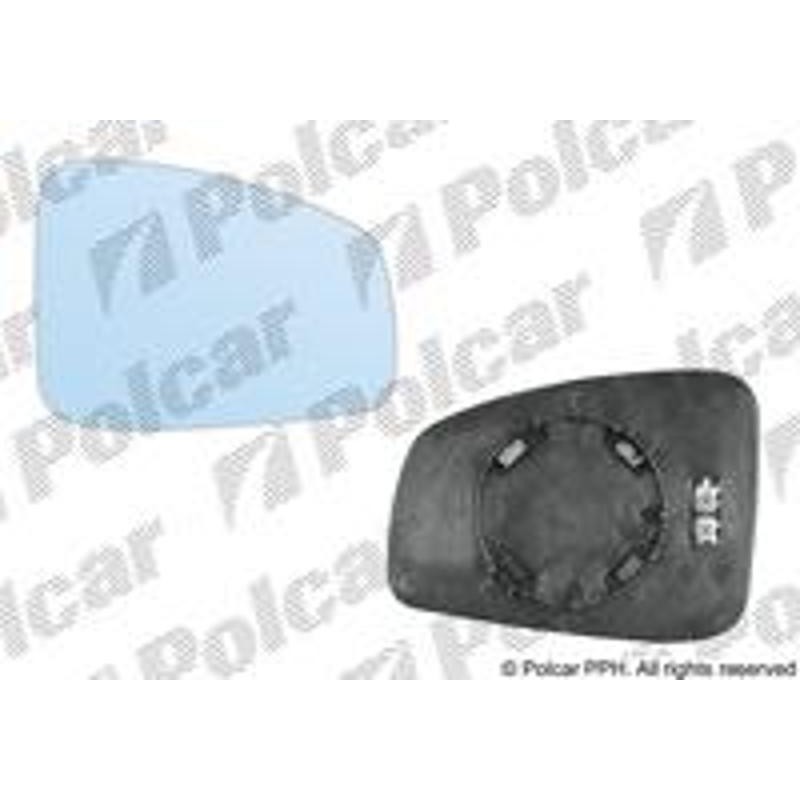 Sklo vonkajšieho zrkadla s držiakom - 6039554M - pravý