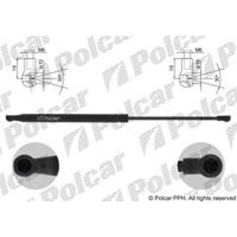 Plynová pružina - 6055AB - zadok