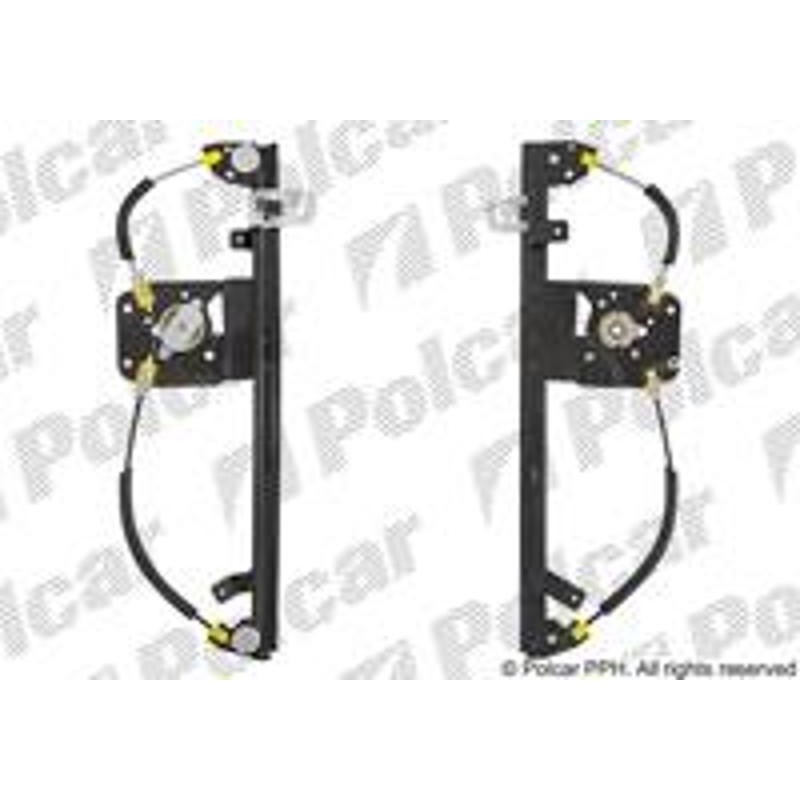 Mechanizmus stahovania okna el. bez motora - 6056PSG2 - predok