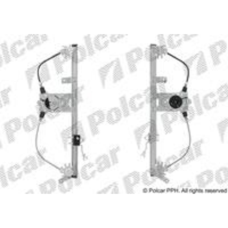 Mechanizmus stahovania okna el. bez motora - 6056PSG3 - zadok