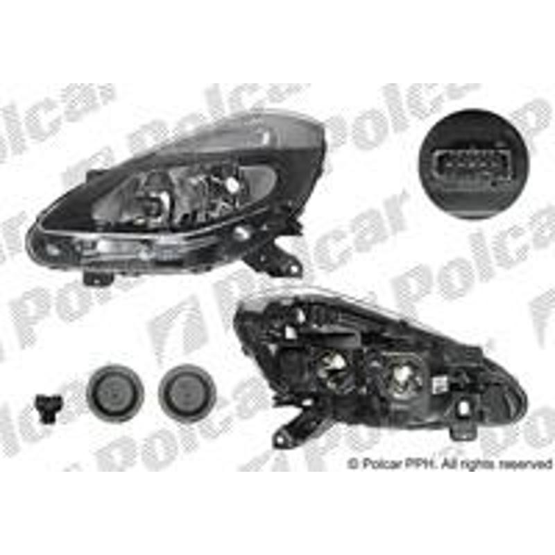 Hlavný reflektor - 6064105V - pravý