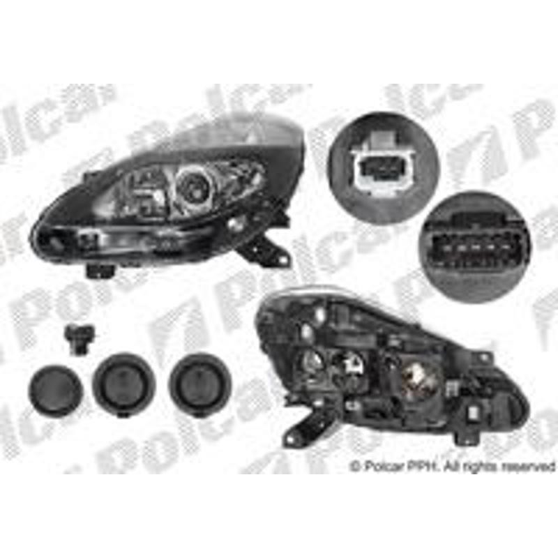 Hlavný reflektor - 6064107E - pravý