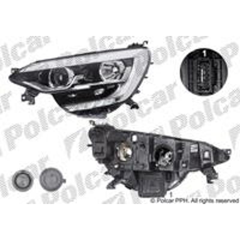 Hlavný reflektor - 60C310-V - pravý