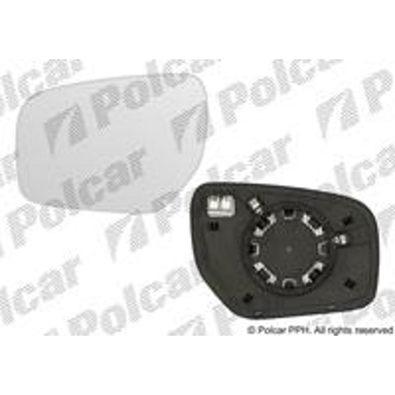 Sklo vonkajšieho zrkadla s držiakom - 60X1545E - ľavý