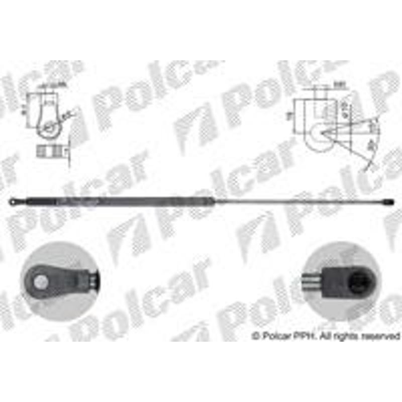 Plynová pružina - 1326AS - predok