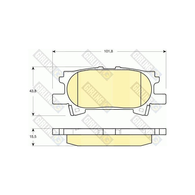 Vonkajšie spätné zrkadlo - 6133399 - vľavo