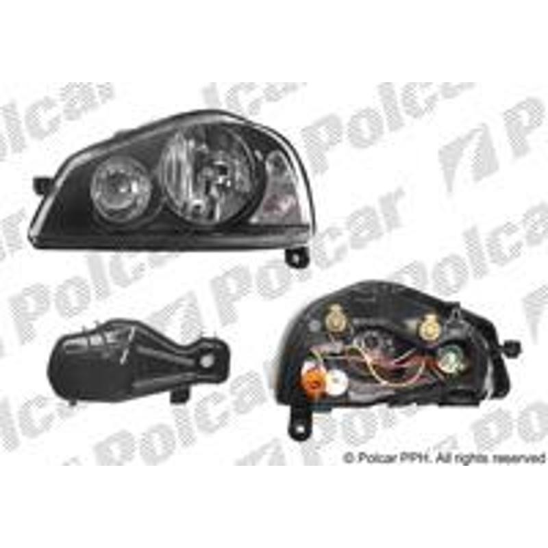 Hlavný reflektor - 6706101E - pravý