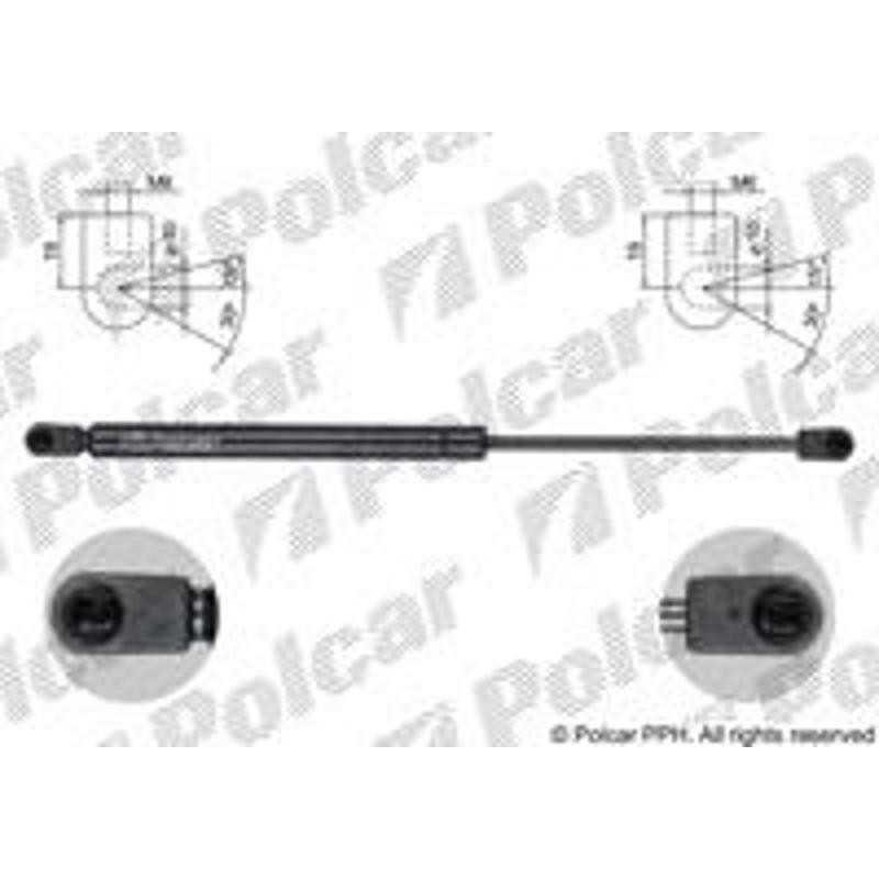 Plynová pružina - 1328AB - zadok