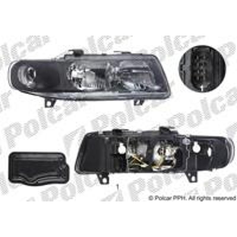 Hlavný reflektor - 6722101E - pravý