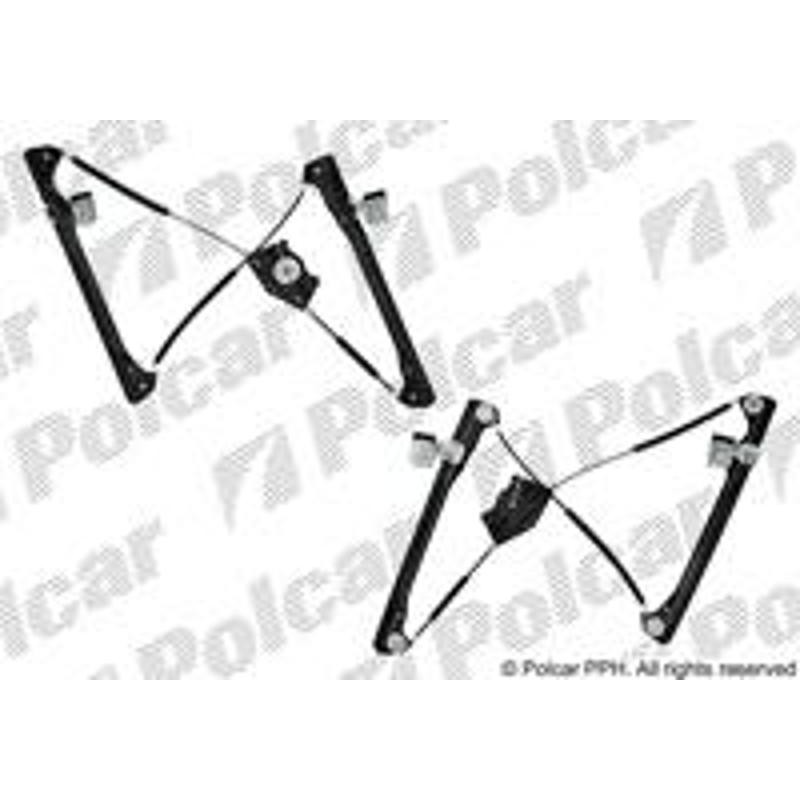 Mechanizmus stahovania okna el. bez motora - 6722PSG2 - predok