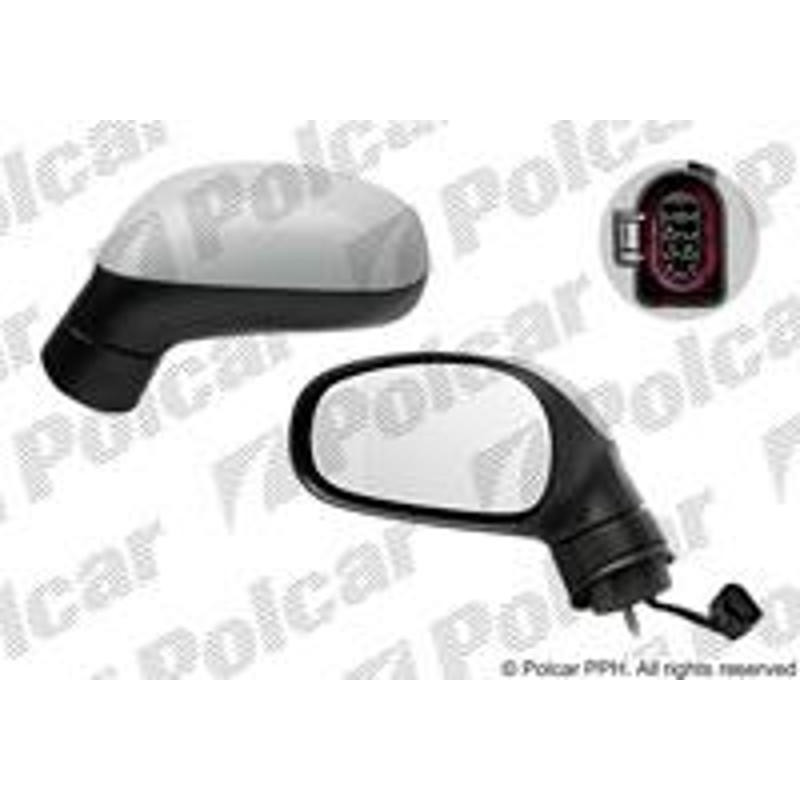 Vonkajšie zrkadlo - 6726514M - ľavý