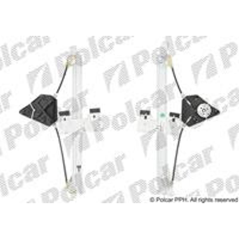 Mechanizmus stahovania okna el. bez motora - 6726PSG4 - zadok