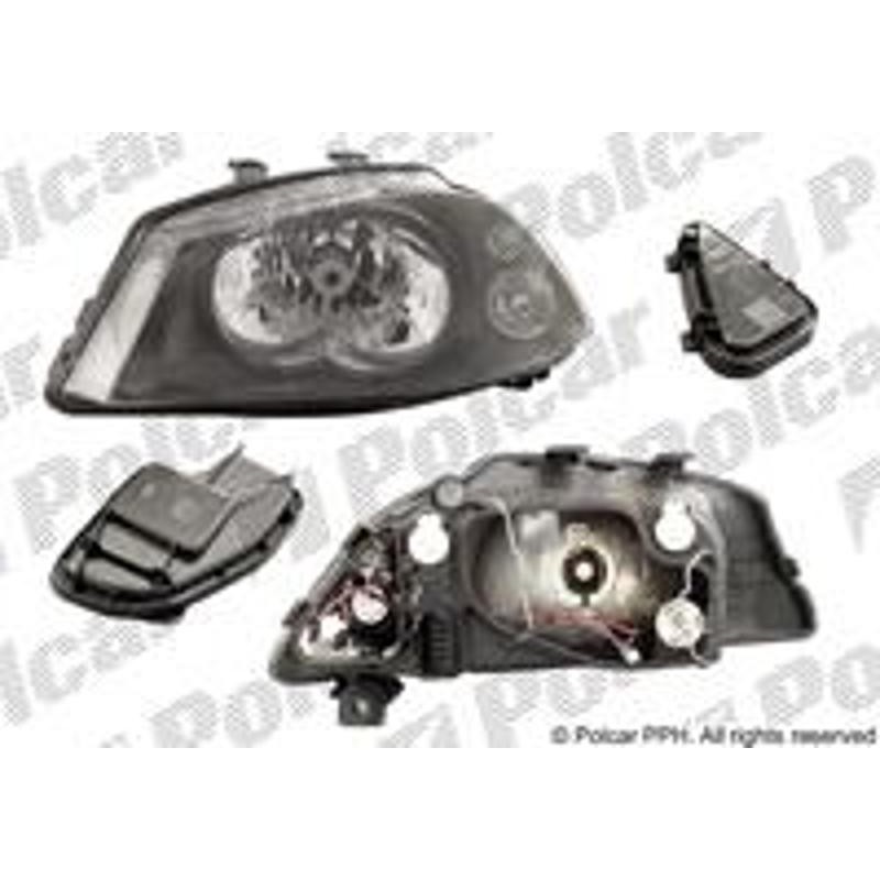 Hlavný reflektor - 6730100E - pravý