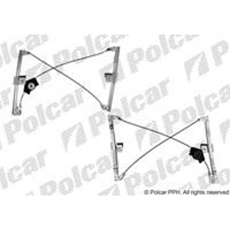 Mechanizmus stahovania okna el. bez motora - 6730PSG5E - predok