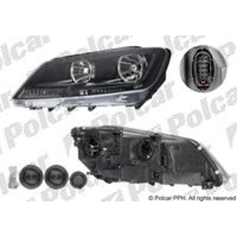 Hlavný reflektor - 675210-E - pravý