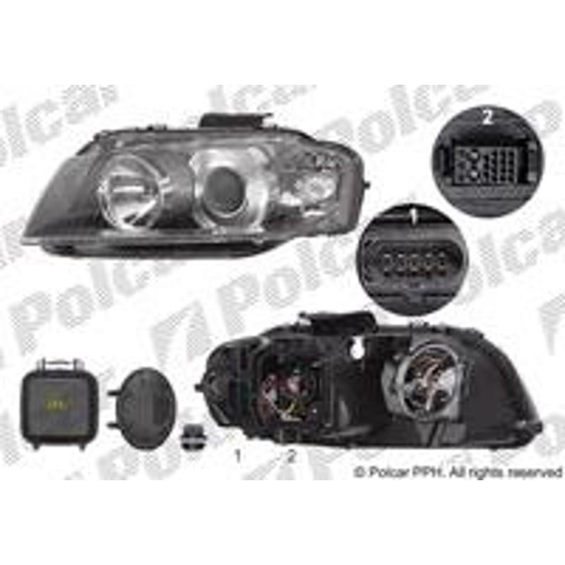 Hlavný reflektor - 1331091E - ľavý