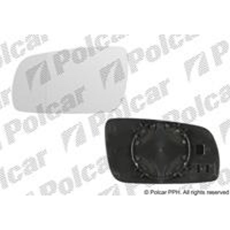 Sklo vonkajšieho zrkadla s držiakom - 6913545M - ľavý