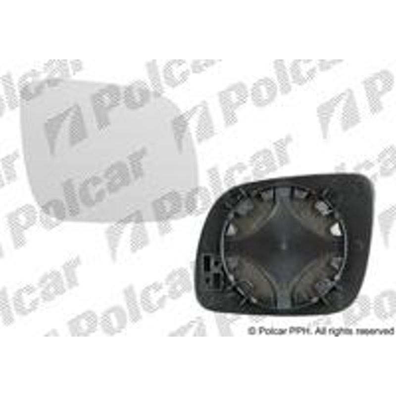 Sklo vonkajšieho zrkadla s držiakom - 6913555M - pravý